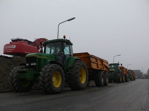 Afvoeren grond Winkelerzand